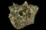 Yellow-Green Clinozoisite Crystal Cluster - Peru #121991-1
